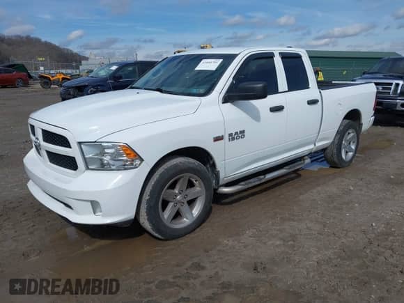 2015 Ram 1500 ST with VIN 1C6RR7FT5FS656612, listed as a IAAI auction lot 41666701 with 152,509 mi miles and . Bid and sale history available at DreamBid. Image 2.