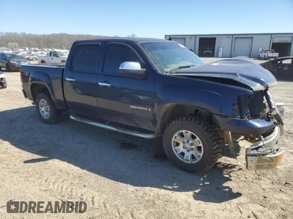 2008 GMC Sierra 1500 SL with VIN 2GTEK13C981176265, listed as a Copart auction lot 48805925 with 251,454 mi miles and Salvage title. Bid and sale history available at DreamBid. Image 4.