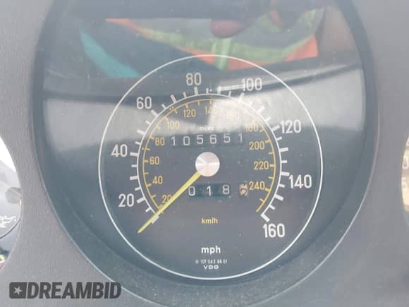 1985 Mercedes-Benz 380 with VIN WDBBA45C5FA024876, listed as a IAAI auction lot 42283437 with 105,651 mi miles and . Bid and sale history available at DreamBid. Image 15.