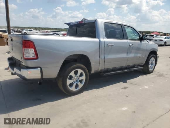 2022 Ram 1500 Big Horn с VIN 1C6RREFG9NN228160, выставлен на аукционе Copart как лот 71734534 с пробегом 13 584 миль миль и Списание • Salvage title. История ставок и продаж доступна на DreamBid. Изображение 3.