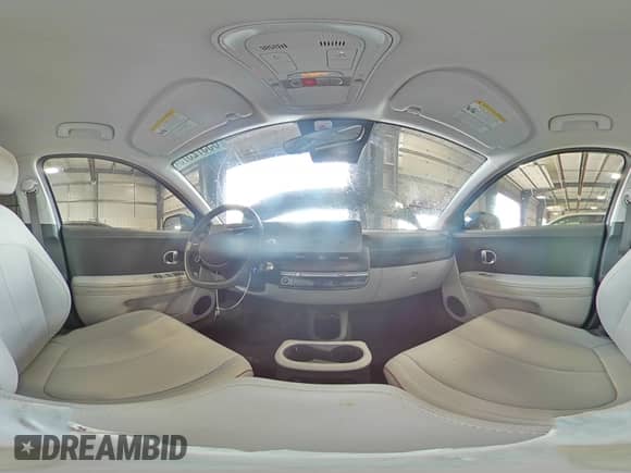 2022 Hyundai Ioniq 5 SEL with VIN KM8KNDAF4NU056216, listed as a Copart auction lot 65572375 with 21,393 mi miles and Salvage title. Bid and sale history available at DreamBid. Image 16.
