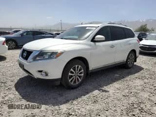 2013 Nissan Pathfinder Platinum with VIN 5N1AR2MM8DC613132, listed as a Copart auction lot 56498845 with 159,408 mi miles and Salvage title. Bid and sale history available at DreamBid. Image 1.