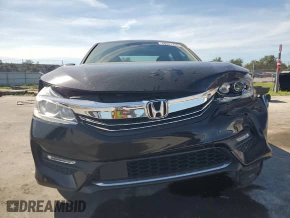 2017 Honda Accord EX-L with VIN 1HGCR3F02HA040535, listed as a Copart auction lot 68521765 with 94,237 mi miles and Salvage title. Bid and sale history available at DreamBid. Image 5.