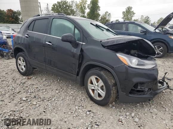 2019 Chevrolet Trax LT with VIN KL7CJPSBXKB844214, listed as a Copart auction lot 81806085 with 86,632 mi miles and Clean title. Bid and sale history available at DreamBid. Image 4.