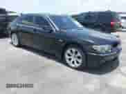 2004 BMW 7 Series 745Li with VIN WBAGN63494DS46767, listed as a IAAI auction lot 42838773 with 185,396 mi miles and . Bid and sale history available at DreamBid. Image 1.