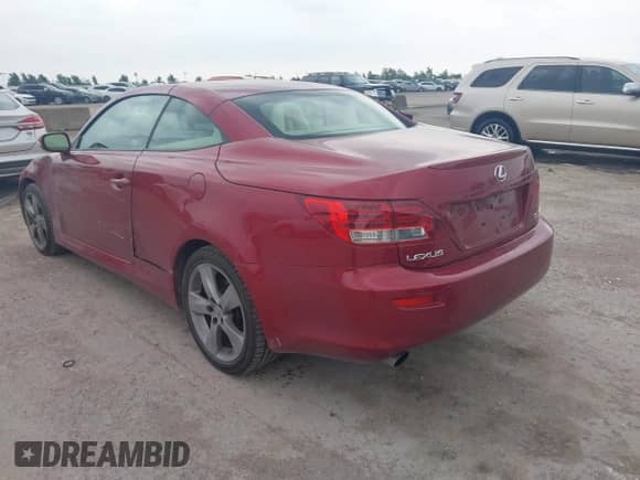 2010 Lexus IS 350 C с VIN JTHFE2C28A2502005, выставлен на аукционе IAAI как лот 42293489 с пробегом 111 919 миль миль и . История ставок и продаж доступна на DreamBid. Изображение 3.