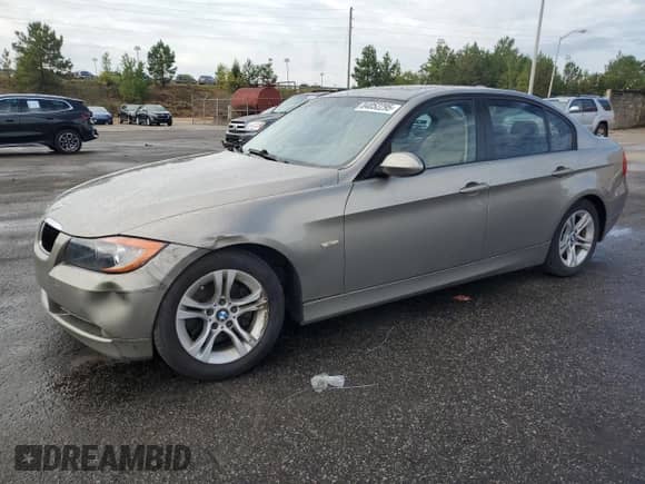 2008 BMW 3 Series 328i с VIN WBAVA37588NL52535, выставлен на аукционе Copart как лот 84052295 с пробегом Не указан миль и Списание • Salvage title. История ставок и продаж доступна на DreamBid. Изображение 1.