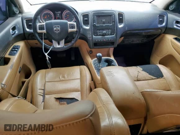 2011 Dodge Durango Citadel with VIN 1D4SE5GT8BC593618, listed as a Copart auction lot 69955785 with 168,747 mi miles and Salvage title. Bid and sale history available at DreamBid. Image 8.