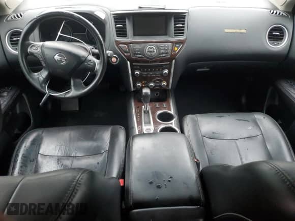 2014 Nissan Pathfinder Platinum Hybrid with VIN 5N1CR2MM9EC652791, listed as a Copart auction lot 84707585 with 123,115 mi miles and Clean title. Bid and sale history available at DreamBid. Image 8.