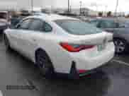 2023 BMW i4 eDrive40 with VIN WBY73AW0XPFP89525, listed as a IAAI auction lot 41572806 with 17,497 mi miles and . Bid and sale history available at DreamBid. Image 3.