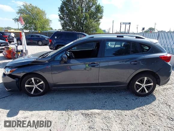 2020 Subaru Impreza Premium with VIN 4S3GTAV6XL3729067, listed as a IAAI auction lot 43151499 with 28,882 mi miles and . Bid and sale history available at DreamBid. Image 14.