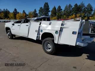 2021 Chevrolet Silverado 3500HD Work Truck с VIN 1GB4YSEY7MF148044, выставлен на аукционе Copart как лот 77363744 с пробегом Не указан миль и Списание • Salvage title. История ставок и продаж доступна на DreamBid. Изображение 2.