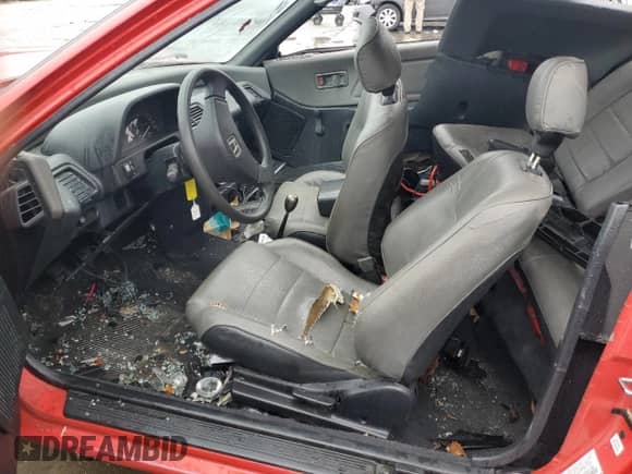 1990 Honda Civic with VIN 2HGED6341LH558159, listed as a Copart auction lot 84926234 with 1,554,163 mi miles and Salvage title. Bid and sale history available at DreamBid. Image 7.