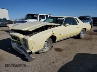 1977 Chevrolet Monte Carlo с VIN 1H57U7Z503971, выставлен на аукционе Copart как лот 53912825 с пробегом 46 140 миль миль и Чистый • Clean title. История ставок и продаж доступна на DreamBid. Изображение 1.