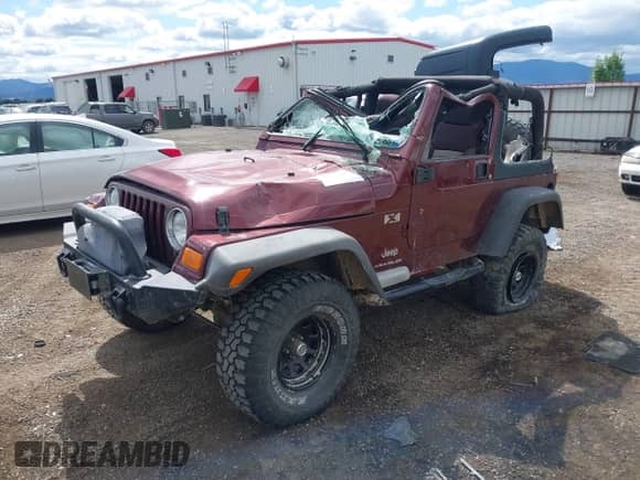 2003 Jeep Wrangler X with VIN 1J4FA39S73P349014, listed as a IAAI auction lot 42582747 with 50,525 mi miles and . Bid and sale history available at DreamBid. Image 2.