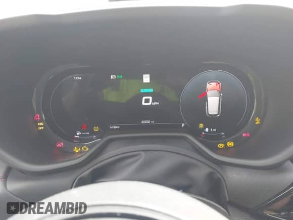 2024 Dodge Hornet R/T with VIN ZACPDFCWXR3A30109, listed as a IAAI auction lot 42840242 with 22,232 mi miles and . Bid and sale history available at DreamBid. Image 7.