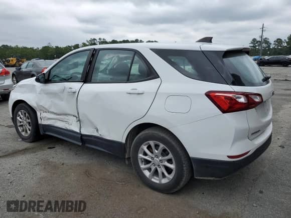 2021 Chevrolet Equinox LS с VIN 3GNAXHEV5MS145561, выставлен на аукционе Copart как лот 71163185 с пробегом 93 079 миль миль и Списание • Salvage title. История ставок и продаж доступна на DreamBid. Изображение 2.