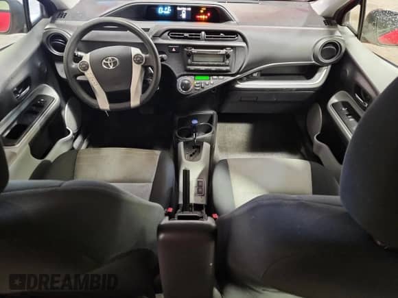 2014 Toyota Prius One with VIN JTDKDTB38E1567726, listed as a Copart auction lot 80626655 with 159,685 mi miles and Salvage title. Bid and sale history available at DreamBid. Image 8.