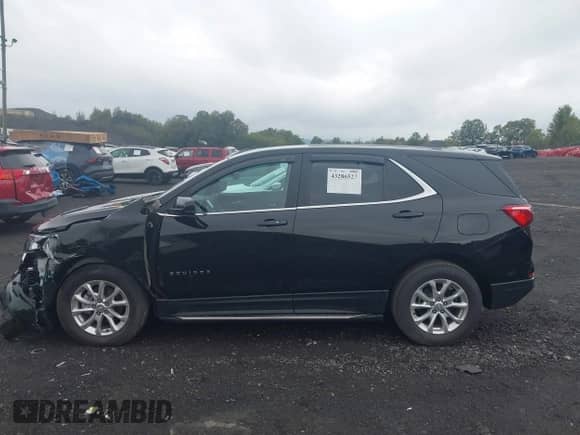 2021 Chevrolet Equinox LT with VIN 3GNAXUEV8ML336071, listed as a IAAI auction lot 43286523 with 38,858 mi miles and . Bid and sale history available at DreamBid. Image 14.