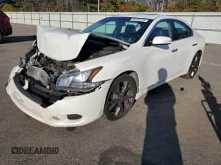2013 Nissan Maxima S z VIN 1N4AA5AP1DC848487, wystawiony jako Copart lot #86144755 z przebiegiem 148 840 mil mil oraz Szkoda całkowita • Salvage title. Historia ofert i sprzedaży dostępna na DreamBid. Obrazek 1.