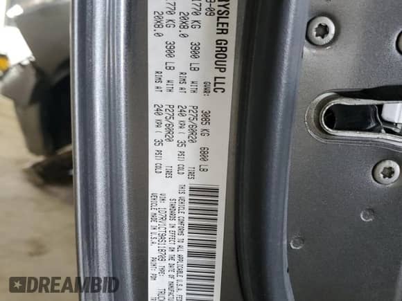 2010 Dodge 1500 SLT z VIN 1D7RV1CT9AS118709, wystawiony jako Copart lot #59520425 z przebiegiem 169 345 mil mil oraz Szkoda całkowita • Salvage title. Historia ofert i sprzedaży dostępna na DreamBid. Obrazek 12.