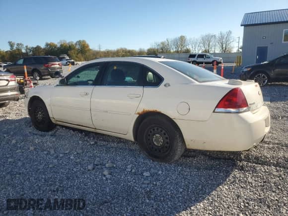 2006 Chevrolet Impala Police Unmarked Police с VIN 2G1WS581769427522, выставлен на аукционе Copart как лот 86855265 с пробегом 157 909 миль миль и Чистый • Clean title. История ставок и продаж доступна на DreamBid. Изображение 2.
