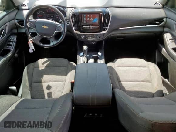 2019 Chevrolet Traverse LT Cloth with VIN 1GNERGKW8KJ294824, listed as a Copart auction lot 80865835 with 99,610 mi miles and Salvage title. Bid and sale history available at DreamBid. Image 8.