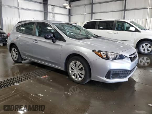 2022 Subaru Impreza with VIN 4S3GTAB64N3709887, listed as a Copart auction lot 69687694 with 34,804 mi miles and Salvage title. Bid and sale history available at DreamBid. Image 4.