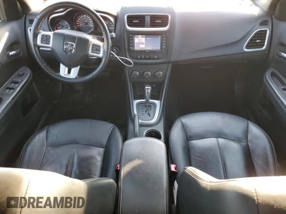 2013 Dodge Avenger SXT with VIN 1C3CDZCB4DN632970, listed as a Copart auction lot 81485725 with 97,471 mi miles and Salvage title. Bid and sale history available at DreamBid. Image 8.