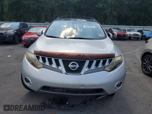 2009 Nissan Murano S z VIN JN8AZ18WX9W108178, wystawiony jako Copart lot #66948535 z przebiegiem 130 739 mil mil oraz Szkoda całkowita • Salvage title. Historia ofert i sprzedaży dostępna na DreamBid. Obrazek 5.