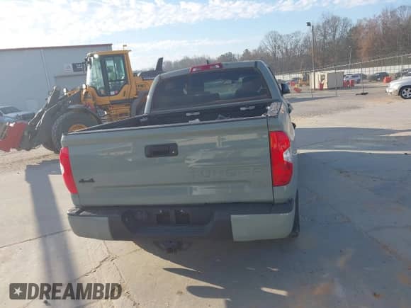 2021 Toyota Tundra SR5 with VIN 5TFDY5F14MX046533, listed as a IAAI auction lot 41663194 with 55,758 mi miles and . Bid and sale history available at DreamBid. Image 16.