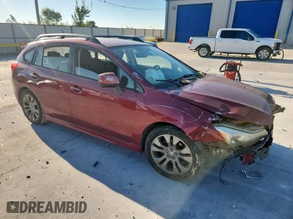 2013 Subaru Impreza Special Sports Premium z VIN JF1GPAL68D2899903, wystawiony jako Copart lot #83841575 z przebiegiem 106 221 mil mil oraz Szkoda całkowita • Salvage title. Historia ofert i sprzedaży dostępna na DreamBid. Obrazek 4.