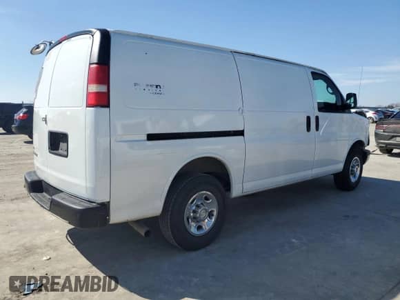 2010 Chevrolet Express Cargo z VIN 1GCZGFBA5A1162729, wystawiony jako Copart lot #45866105 z przebiegiem Nie podano mil oraz Szkoda całkowita • Salvage title. Historia ofert i sprzedaży dostępna na DreamBid. Obrazek 3.