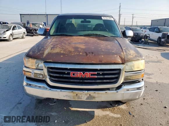2000 GMC Sierra 1500 SLE with VIN 2GTEC19VXY1171355, listed as a Copart auction lot 67357465 with 340,576 mi miles and Salvage title. Bid and sale history available at DreamBid. Image 5.