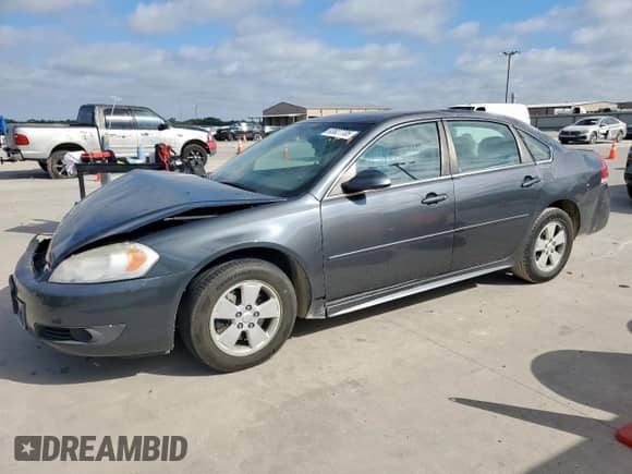 2011 Chevrolet Impala LT Fleet с VIN 2G1WG5EK7B1121184, выставлен на аукционе Copart как лот 83827705 с пробегом 36 945 миль миль и Списание • Salvage title. История ставок и продаж доступна на DreamBid. Изображение 1.