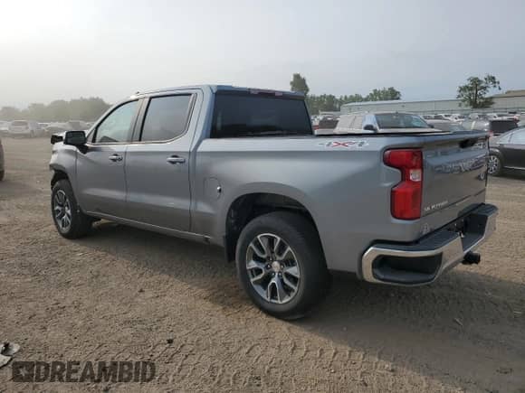 2025 Chevrolet Silverado 1500 LT with VIN 3GCPKKEK2SG124820, listed as a Copart auction lot 60416105 with 6,695 mi miles and Clean title. Bid and sale history available at DreamBid. Image 2.
