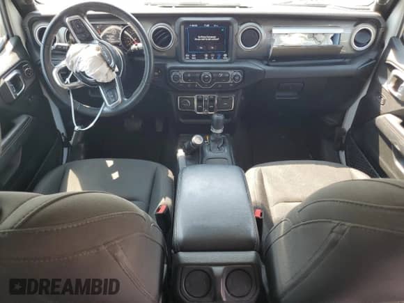 2021 Jeep Wrangler Unlimited Sahara with VIN 1C4HJXEG2MW862783, listed as a Copart auction lot 65708314 with 34,302 mi miles and Non repairable. Bid and sale history available at DreamBid. Image 8.