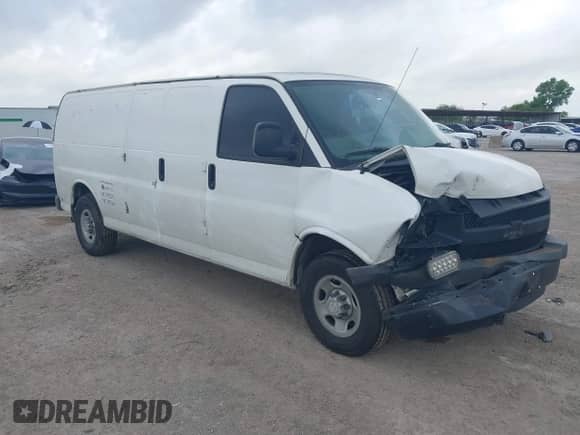 2016 Chevrolet Express Cargo with VIN 1GCWGBFF2G1138592, listed as a IAAI auction lot 42500515 with Not provided miles and . Bid and sale history available at DreamBid. Image 1.