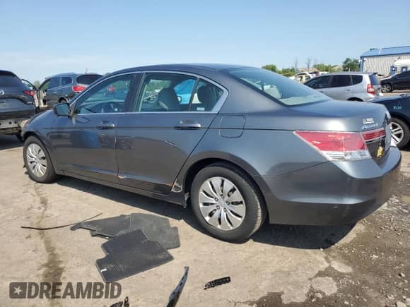 2012 Honda Accord LX with VIN 1HGCP2F32CA194455, listed as a Copart auction lot 63284724 with 84,139 mi miles and Salvage title. Bid and sale history available at DreamBid. Image 2.