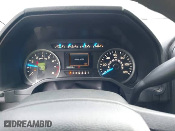 2017 Ford F-150 XL with VIN 1FTEX1C80HFB12959, listed as a IAAI auction lot 42615995 with 186,500 mi miles and . Bid and sale history available at DreamBid. Image 7.