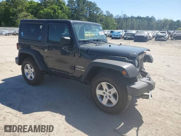 2018 Jeep Wrangler Sport S с VIN 1C4AJWAG1JL868055, выставлен на аукционе Copart как лот 53325105 с пробегом 63 556 миль миль и Списание • Salvage title. История ставок и продаж доступна на DreamBid. Изображение 4.