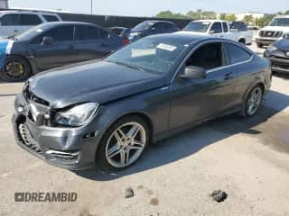 2014 Mercedes-Benz C 250 with VIN WDDGJ4HBXEG185137, listed as a Copart auction lot 70556855 with Not provided miles and Salvage title. Bid and sale history available at DreamBid. Image 1.