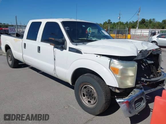 2011 Ford F-250 XL with VIN 1FT7W2A6XBEA86385, listed as a IAAI auction lot 43581783 with 244,837 mi miles and . Bid and sale history available at DreamBid. Image 1.