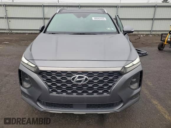 2020 Hyundai Santa Fe Limited with VIN 5NMS5CAD6LH156240, listed as a Copart auction lot 68942435 with 63,803 mi miles and Salvage title. Bid and sale history available at DreamBid. Image 5.