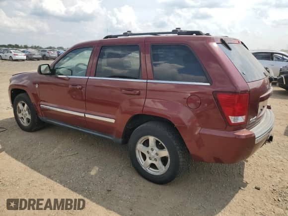2007 Jeep Grand Cherokee Limited with VIN 1J8HR58P47C634274, listed as a Copart auction lot 67838225 with 211,470 mi miles and Clean title. Bid and sale history available at DreamBid. Image 2.