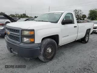 2014 Chevrolet Silverado 1500 Work Truck z VIN 1GCNCPEHXEZ397563, wystawiony jako Copart lot #80135225 z przebiegiem 206 172 mil mil oraz Czysty tytuł • Clean title. Historia ofert i sprzedaży dostępna na DreamBid. Obrazek 1.