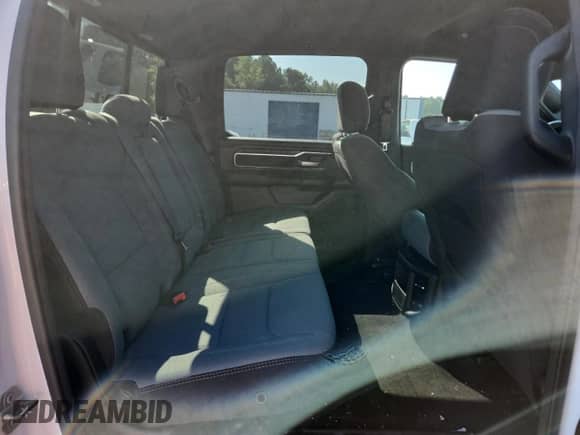 2023 Ram 1500 Big Horn with VIN 1C6SRFMT1PN628076, listed as a Copart auction lot 71742945 with 76,500 mi miles and Salvage title. Bid and sale history available at DreamBid. Image 10.