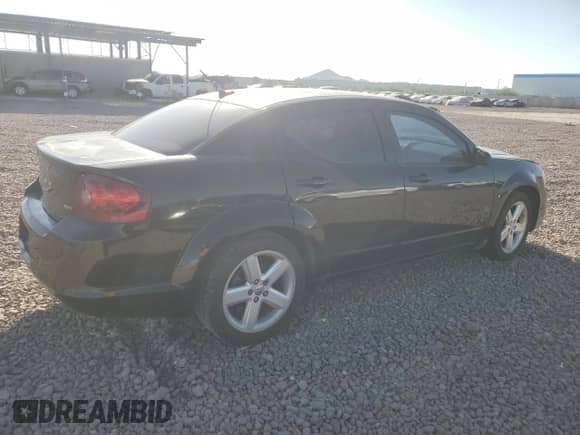 2013 Dodge Avenger SXT z VIN 1C3CDZCB9DN606929, wystawiony jako Copart lot #73480624 z przebiegiem 183 134 mil mil oraz Czysty tytuł • Clean title. Historia ofert i sprzedaży dostępna na DreamBid. Obrazek 3.