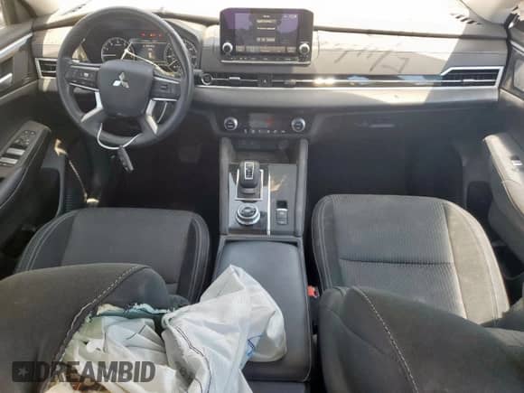 2024 Mitsubishi Outlander ES with VIN JA4J3UA83RZ026196, listed as a Copart auction lot 57175825 with 18,397 mi miles and Salvage title. Bid and sale history available at DreamBid. Image 8.