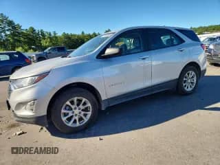 2020 Chevrolet Equinox LS z VIN 2GNAXSEV6L6178465, wystawiony jako Copart lot #67459955 z przebiegiem 83 998 mil mil oraz Szkoda całkowita • Salvage title. Historia ofert i sprzedaży dostępna na DreamBid. Obrazek 1.